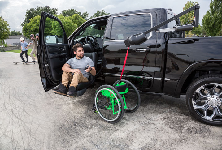 Ram 1500 - Wheelchair Lift